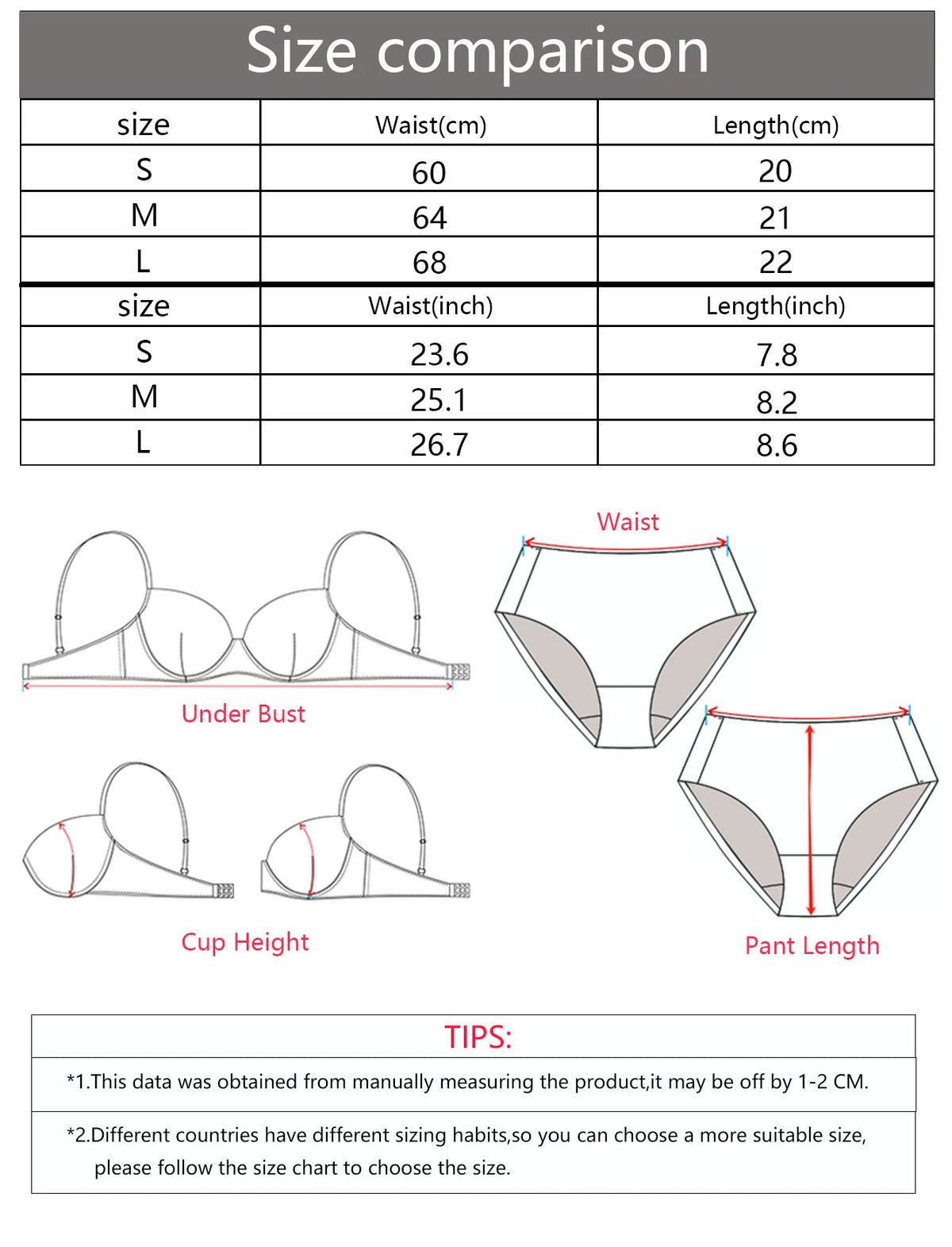 3Pcs Women Ribbed Briefs Cute Peach Plaid Print Panties Contrast White Trim Stretchy Soft Breathable Daily Underwear Set C898