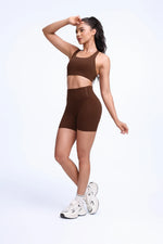 DIAS FIT JOY Cloud feeling wide shoulder strap cross beauty back removable padding sports bra Pilates cycling fitness