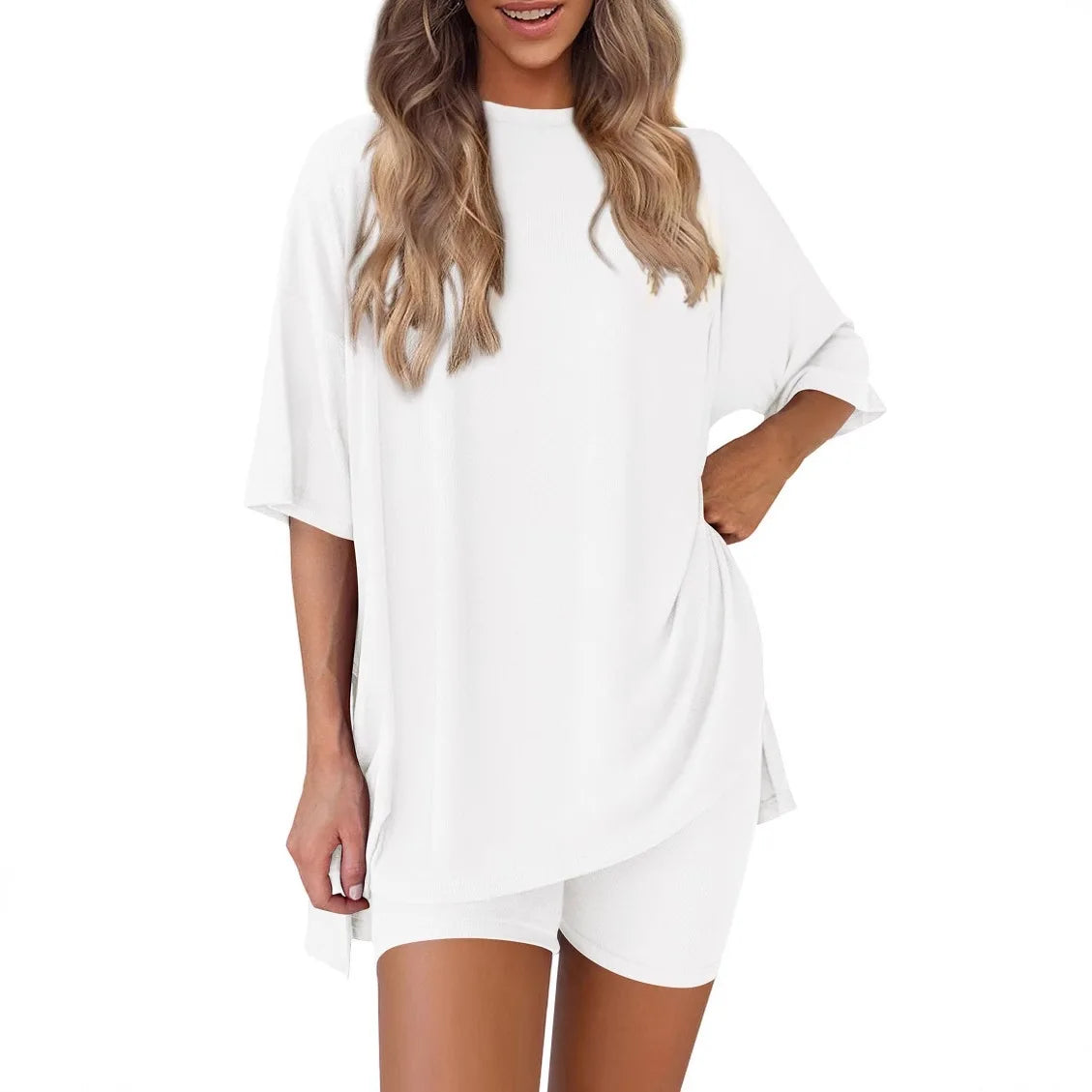 Plus Size 3XL Sleepwear Summer New Fashion Casual Loose Women Pajama Set Pijamas Feminino Women Pajamas Set Pijamas De Mujer