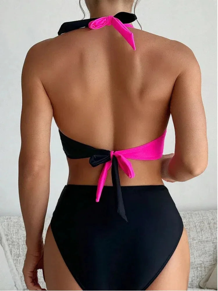 Sexy Push Up Bikini 2025 Women Swimsuit Two Piece Swimwear Female High Waist Bikinis Set Leopard Bathing Suits Brazilian Biquini