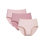 3Pcs/Set Cotton Panties Women Sexy Lingerie Plus Size Women's High Waist Briefs Solid Color Panty Breathable Underpants XS-2XL