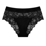 5pcs/pack Fashion Style Lady Briefs Elegant Women's Panties Low Waist Floral Sexy Lingerie Comfortable Soft Female Underpants