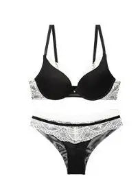 Hot Sales Women Bra Set Push Up Padded Small Chest Underwire Lace Bralette Sexy Lingerie 30 32 34 36 38 A B Dropshipping
