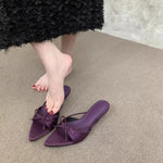 France Bow Open Toe High Heel Elegant Sandals and Slippers Women's 2026 Summer New Luxury Brand Women's High Heels.