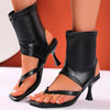 Ladies Sandals Booties Women Pumps Flip Flops High Heels Modern Summer Slides Fashion Party Boots Peep Toe Female Shoes
