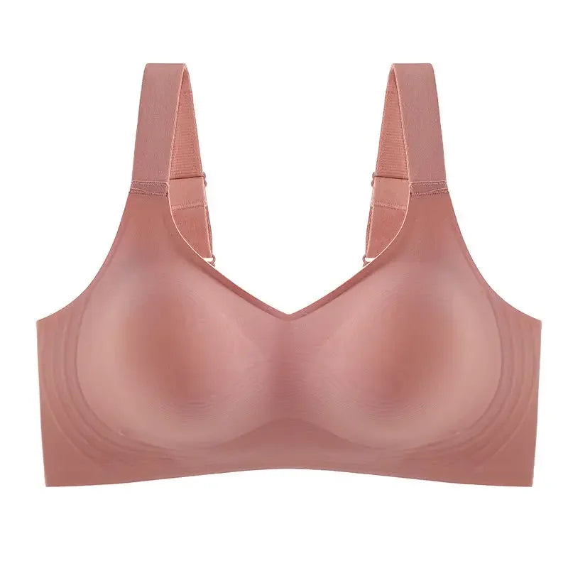 Seamless Bra Women Comfort Sexy Lingerie Padded Non-wire Bra Tops Plus Size Underwear Soft Bralette Support Bra M-3XL Intimates