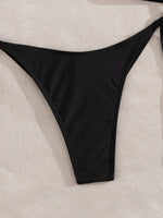 Sexy Bandage Bikini Set Women Two-Piece Swimsuit 2024 Trend Strappy Biquini Swimwear For Lady Beachwear Female Clothing