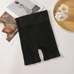 Slimming Tummy Shaperwear Women High Waist Shorts Seamless Underwear Breathable Ribbed Body Shaper Fitness Comfy Shapers