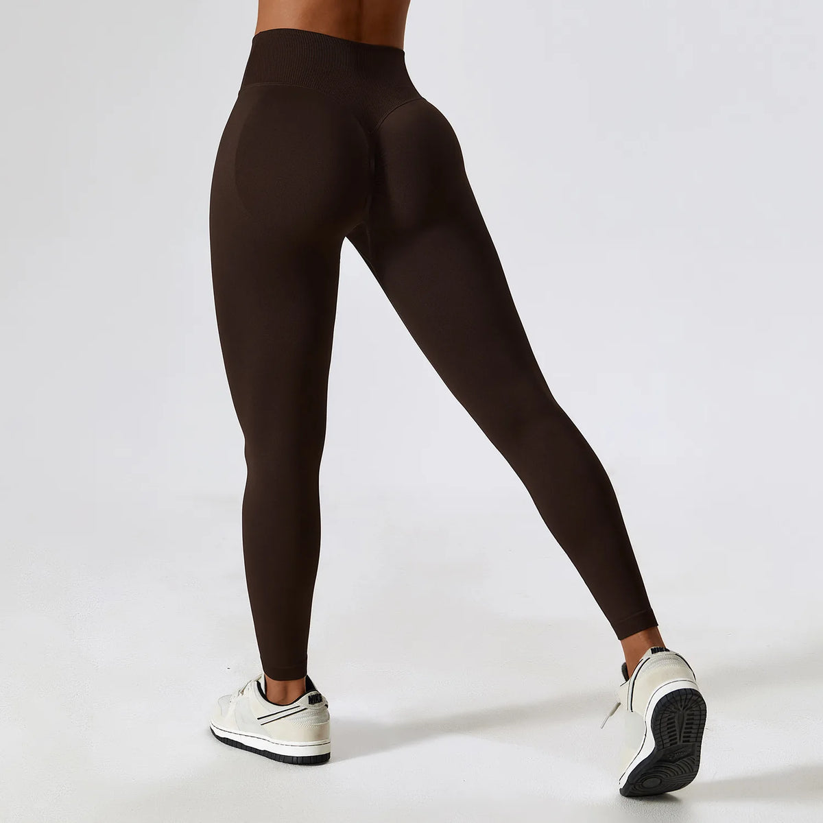 Scrunch Butt Gym Leggings Women ClothingV Cross High Waist Yoga Pants Seamless Sports Leggings Femme Push Up Yoga Leggings