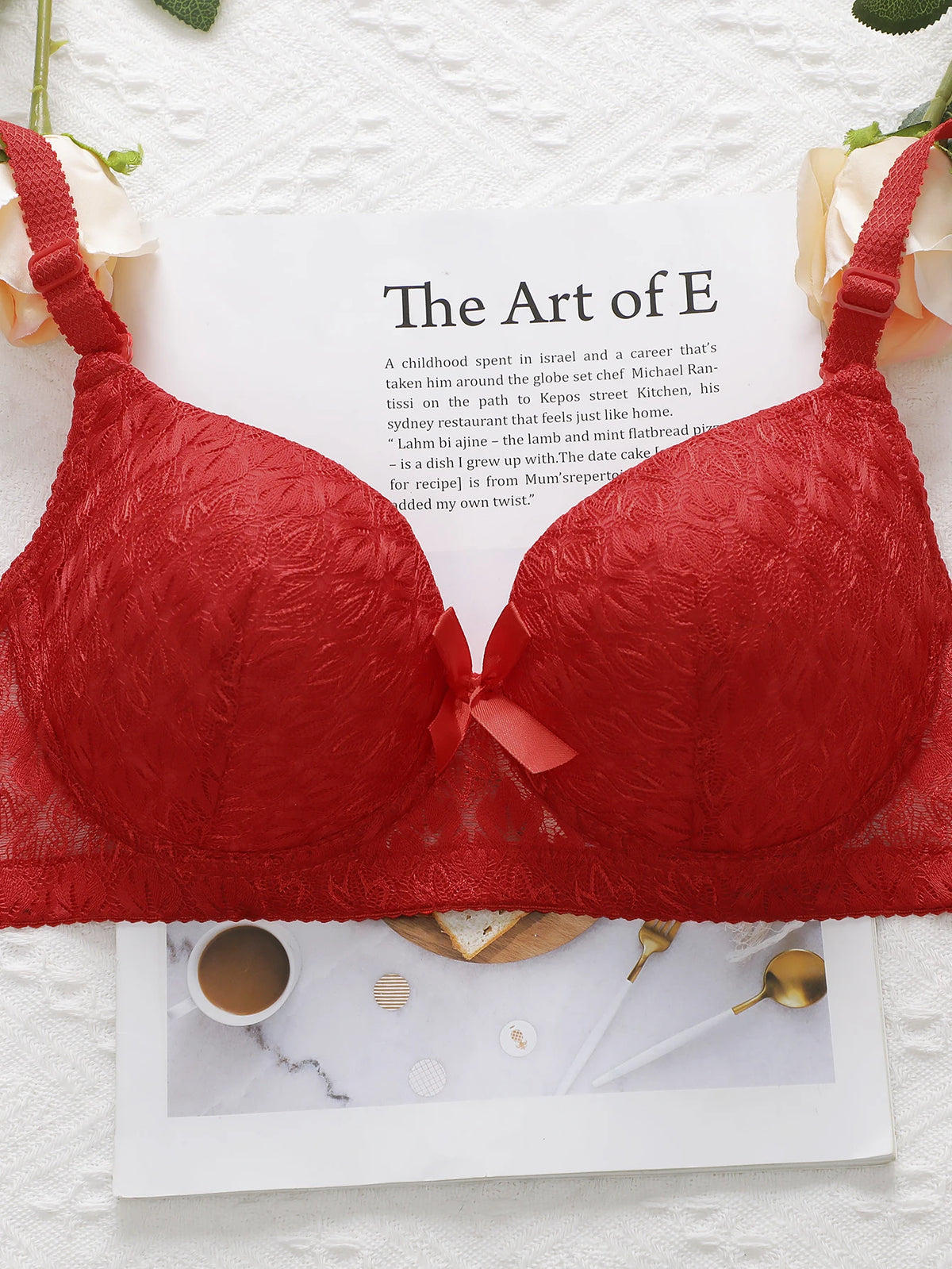 Women Underwire Lace Bra Sexy Push Up Bralette with Matching Panty Everyday Comfort Lingerie solid color brassere size S-XL D176