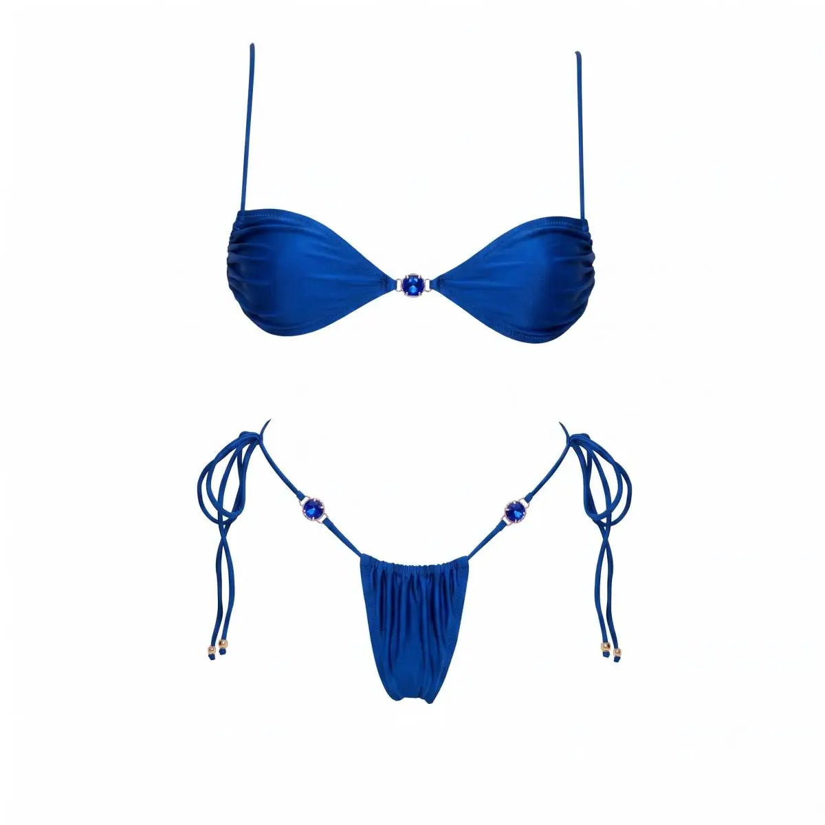 Bnadeau 3Pcs Sexy Bikini With Cover Up Women Swimsuit Swimwear Female Solid Swim Suit Brazilian Biquini Beachwear Bathingsuit