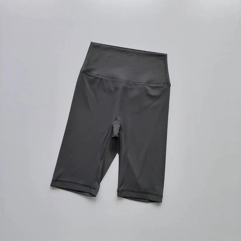 Women's High-Quality Yoga Exercise Shorts Quick Drying Nude Sports Running Fitness Shorts for Active Women