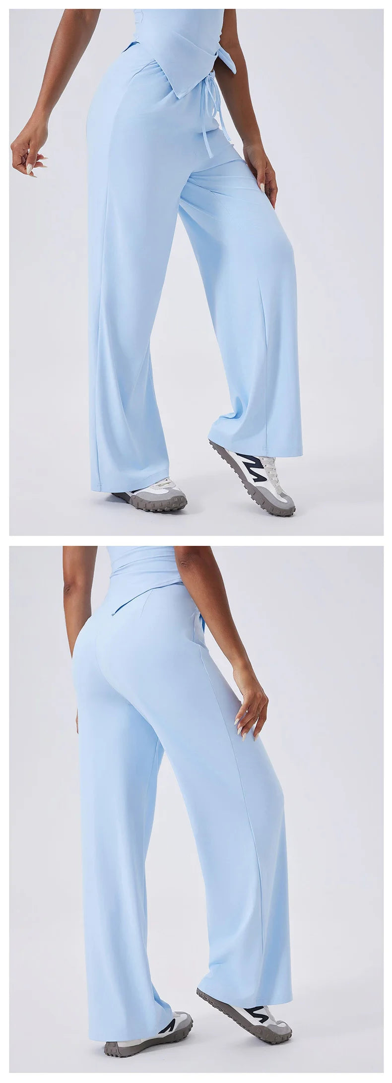 Yoga Set Sports Outfits Women Clothes Fitness Tracksuit Gym Loose straight-leg pants Workout Female Bra New Yoga Suit Sportswear