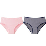 2Pcs/Set Women High Rise Panties Seamless Underwear Winter Warm Underpants Breathable Briefs Female Sexy Lingerie
