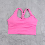 DIAS FIT JOY Yoga bra Naked feel cross back sports bra yoga clothes women's Cycling running fitness top