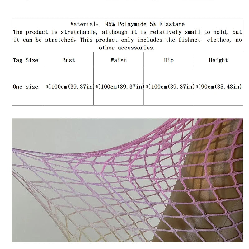 1 PC Women Sheer Mesh Long Sleeve Beach Cover Up Sexy See-Through Fishnet Bodycon Dress for Summer No Bikini Included