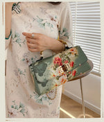 Vintage Bamboo Top Handle Bag Classic Mother Chic Lady Bags Women Shoulder Crossbody Bag Chain Bags Women's Handbags Purses