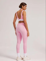 Women's Yoga Sets Sports Fitness V-Neck Halter Sports Bra Color-Block Hip-lifting Pants Suits Running Training Workout Gym Sets