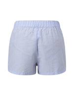 Women's Loose Shorts Elastic Waist Plaid Print Wide Leg Short Pants Summer Casual Daily Beach Athletic Wear