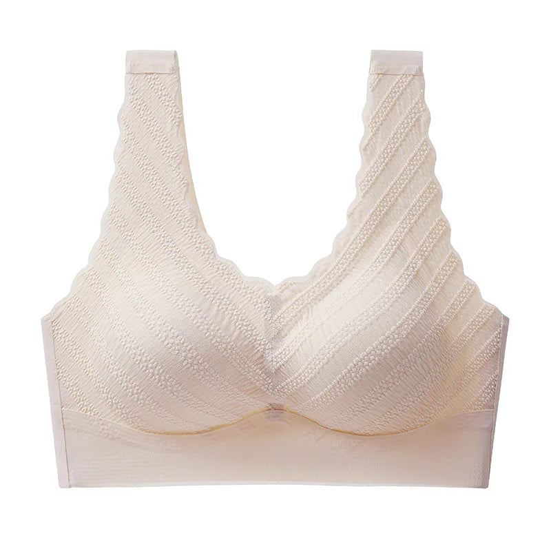 Women Wireless Bras Sports Tank Bra Sexy Lingerie Female Crop Top Soft Padded Wide Straps Brassiere Plus Size Intimates M-3XL