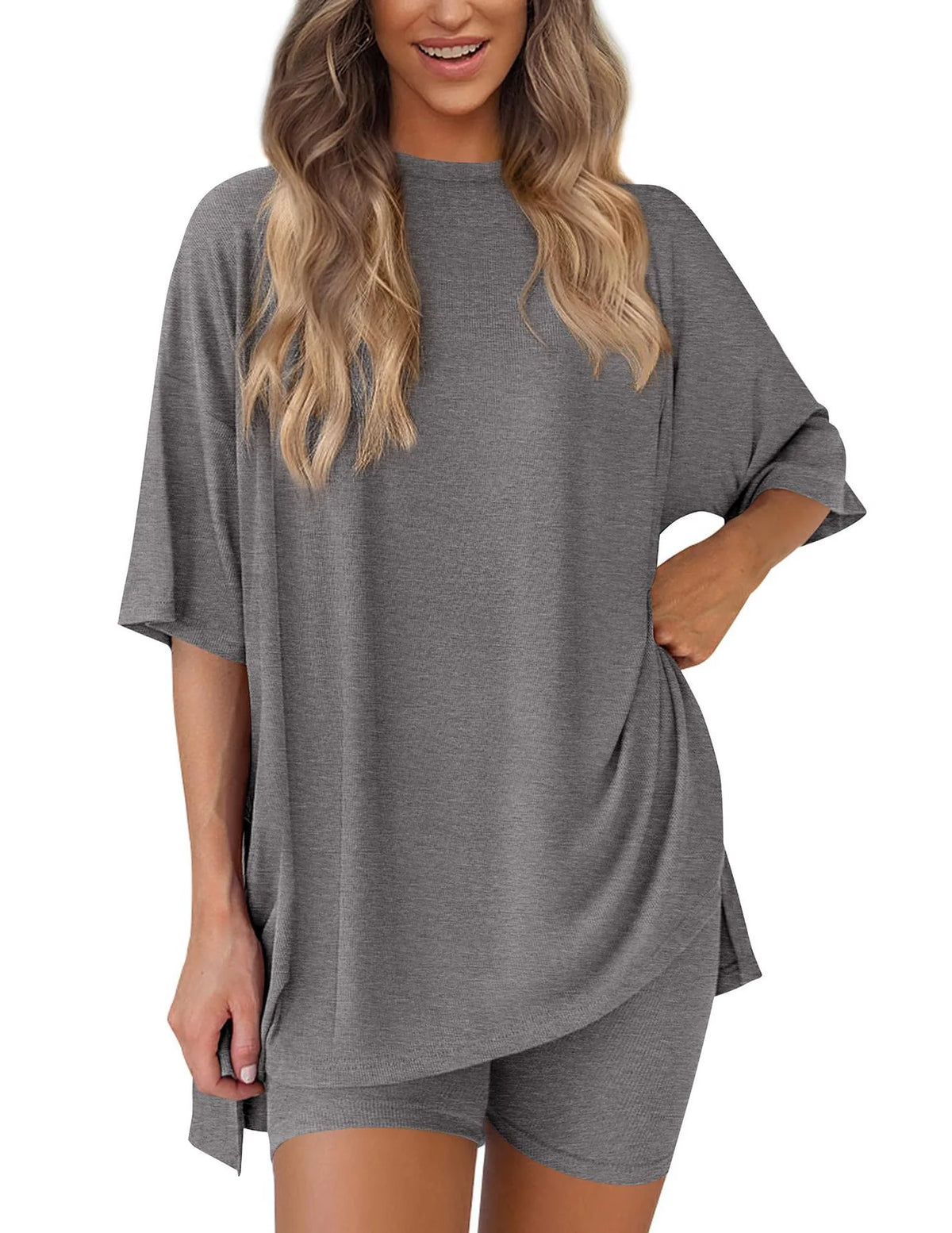 Plus Size 3XL Sleepwear Summer New Fashion Casual Loose Women Pajama Set Pijamas Feminino Women Pajamas Set Pijamas De Mujer