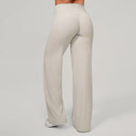 Women Straight Yoga Leg Bottoms Soft Stretchy Fabric Women's Yoga Pants GYM Sweat-Wicking Properties Running Sport Trousers