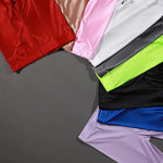 Women Leggings Stage Performance Glossy Shiny High Waist Fitness with Socks Stage Show Skinny Yoga Trousers Women Clothing