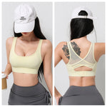 Women's High Impact Sports Bra, Racerback Workout Tank Top for Running, Yoga & Casual Streetwear