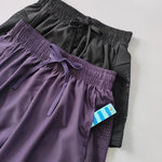 Women's Summer Sports Fitness Short Quick Dry Loose Anti Glare with Pocket Style New Pants