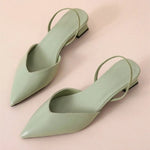 Shoes for Women Hot Sale Slingbacks Women's High Heels Shallow Mouth Office and Career Sexy Slip-on Toe Cap Gladiator Sandals