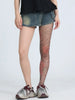 Peony Flower Leg Tattoo Stockings Summer Thin Pantyhose Long Socks With Patterns On One Side And Solid Color On The Other NTNG