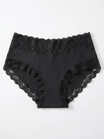 3PCS/Set Women's Sexy Lace Panties High Waist Hollow Out Briefs Breathable Underwear Female Elastic Soft Lingerie XS-XXL