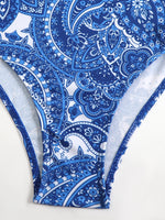 2026 Drawstring Bikinis Strappy Swimsuit Women Sexy Printed Swimwear Female Bathers Swimming Bathing Swimming Swim Suit