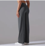 New Yoga Straight Leg Sweatpants Straight Leg Women's Loose Tracksuit Pants Wide Leg Outdoor Gym Running Casual Tracksuit Pants