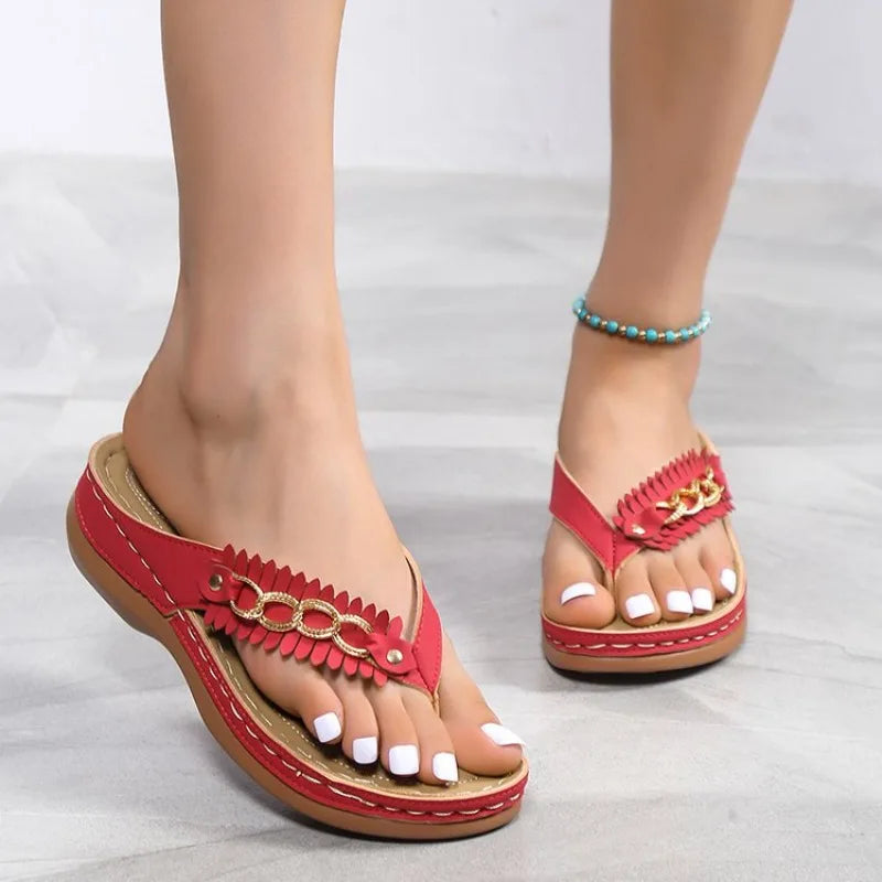 Summer Dressy Sandals For Wedding Women Thong Sandals Comfy SliderOpen Women Summer Support
