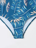 2026 Sexy Print Bathing Suit One Piece Swimsuit with High Waist Boyleg Shorts and Skirts Surf Suits Swimwear Women Beach Wear