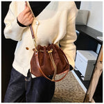 2026 Soft Commuting Crossbody Bags Faux Suede Sewing Hot Sale Bags for WomenThread Solid Color String Women's Handbags