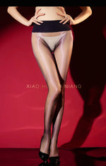 Shiny Aurora Ultra-thin Pantyhose Silky Sexy Pantyhose Smooth Transparent For Woman Charming Pure Desire Pantyhose Casual HW78
