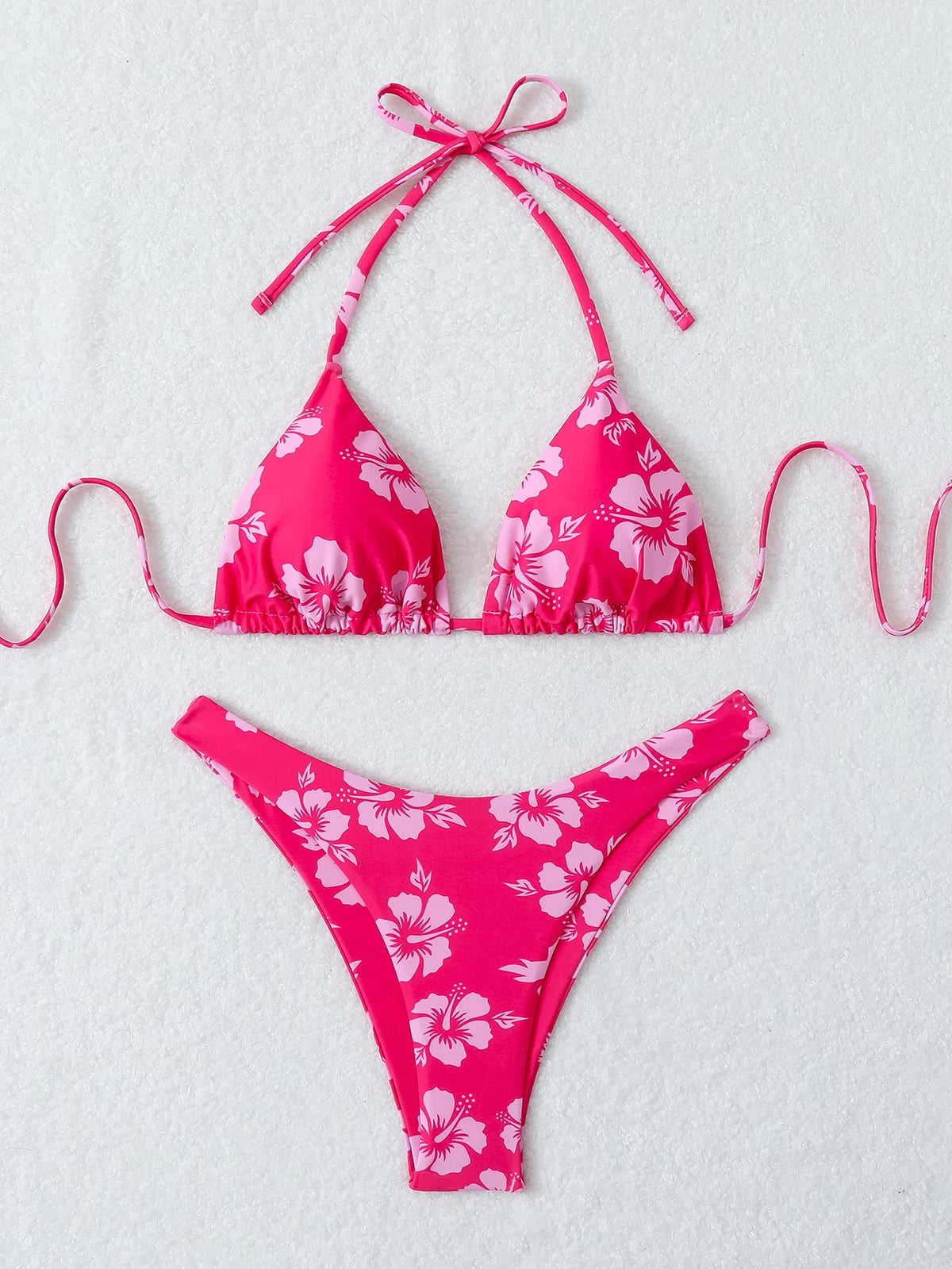 icro Bikini Women Swimwear Bandeau Swimsuit Woman Female Biquini Thong Bikinis Set Floral Brazilian Bathing Suit Beachwear