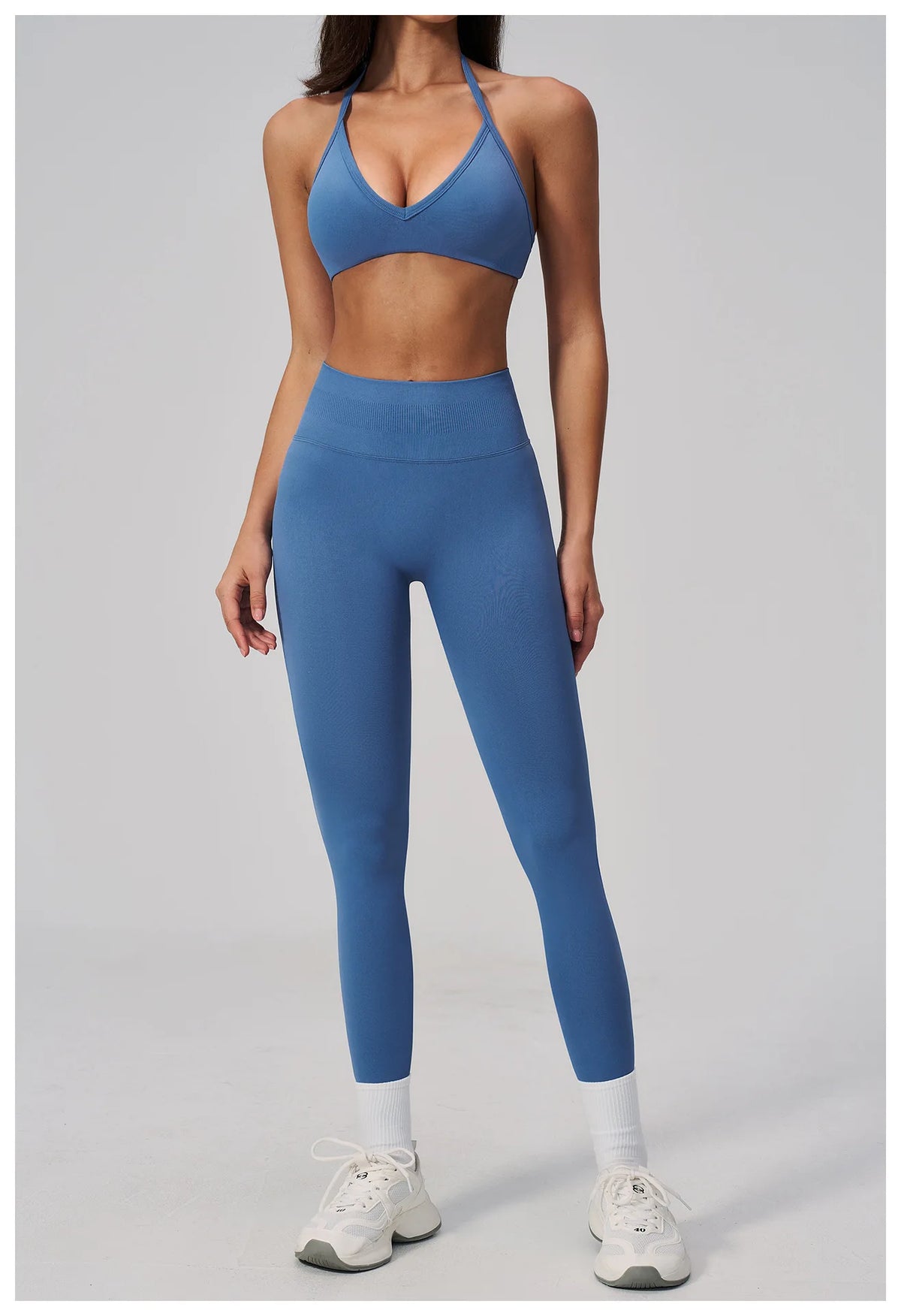 Breathable Quick Drying Yoga Set for Women Beauty Back Sports Bra High Waist Leggings Fitness Suit Outwear Gym Running Tracksuit