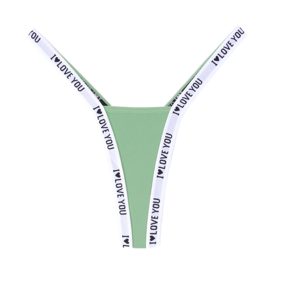 1pcs Letter Print Sexy Women G-string Fashion Style Lingerie Breathable Women's Panties Love Design Female Underwear Lady Thongs