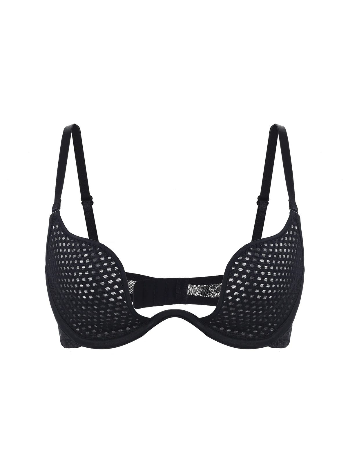 Sexy U-shaped spacer bra thin mesh Breathable underwear underwire comfortable stylish Lingerie bralette