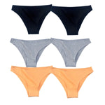 6Pcs/Set Women's Panties Cotton Briefs Underwear Female Underpants Low Rise Underwear Sexy Lingerie Soft High Cut Pantie