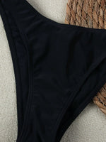 2026 Bandeau Bikinis Women Striped Padded Swimwear Female Sexy Swimsuit Solid Bathers Bathing Swimming Swim Suit Beachwear