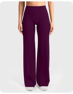 High Waist Pocket Yoga Pants for Women - Stretch Breathable Gym Workout Leisure Tummy Control Tights with Pockets