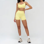 2 Pieces Sportswear Women Yoga Set Gym Clothes Fitness Set Outfit Outdoor Long-Sleeved Shirt Tracksuits Sports Bra Gym Leggings