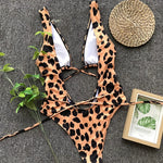 Deep V Neck Wrap Around High Cut Women Swimwear One Piece Swimsuit Female Monikini Tummy Cut Out Bathing Suit Swim Beach Wear