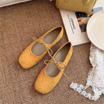 Design Women Mary Jane Shoes Fashion Shallow Slip On Shoes Spring Autumn Ladies Outdoor Party Dress Ballet Flats Shoes