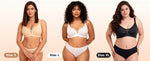 5pcs Hot Sexy Women's Wireless Push Up Bra Seamless T-Shirt Bralettes -Multi-Color, Breathable Padded, Everyday Comfort Lingerie