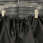 Fashion Women's Solid Color Bandage A-line High Waist Skirt 2026 Summer New Trendy Hole Design Skirts Female Trendy TB02
